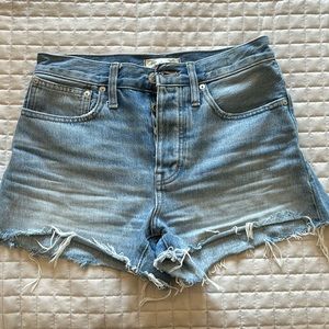 Madewell Relaxed Denim Shorts